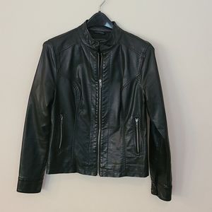 Medium Black "Leather" Jacket